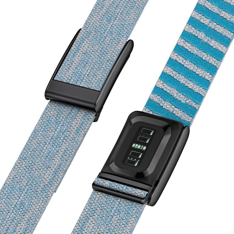 For WHOOP 5.0 Regular Elastic Force Decorative Design Nylon Watch Band