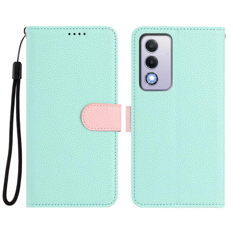 For OPPO A3 Pro Global / A3 Energy Detachable Litchi Texture Magnetic Vegan Leather Phone Case