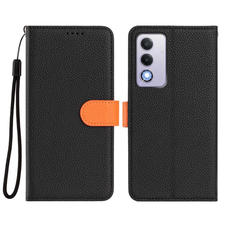 For OPPO A3 Pro Global / A3 Energy Detachable Litchi Texture Magnetic Vegan Leather Phone Case