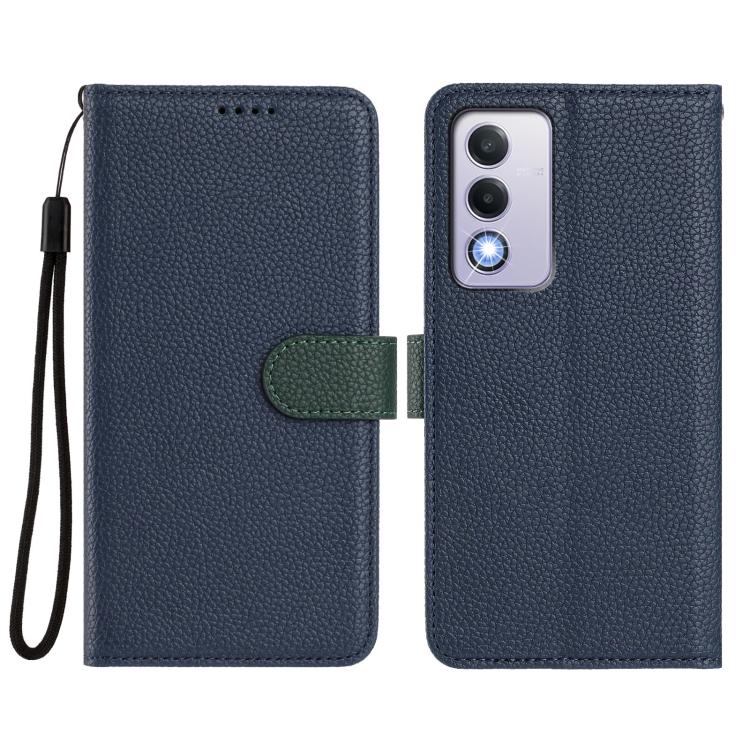 For OPPO A3 Pro Global / A3 Energy Detachable Litchi Texture Magnetic Vegan Leather Phone Case