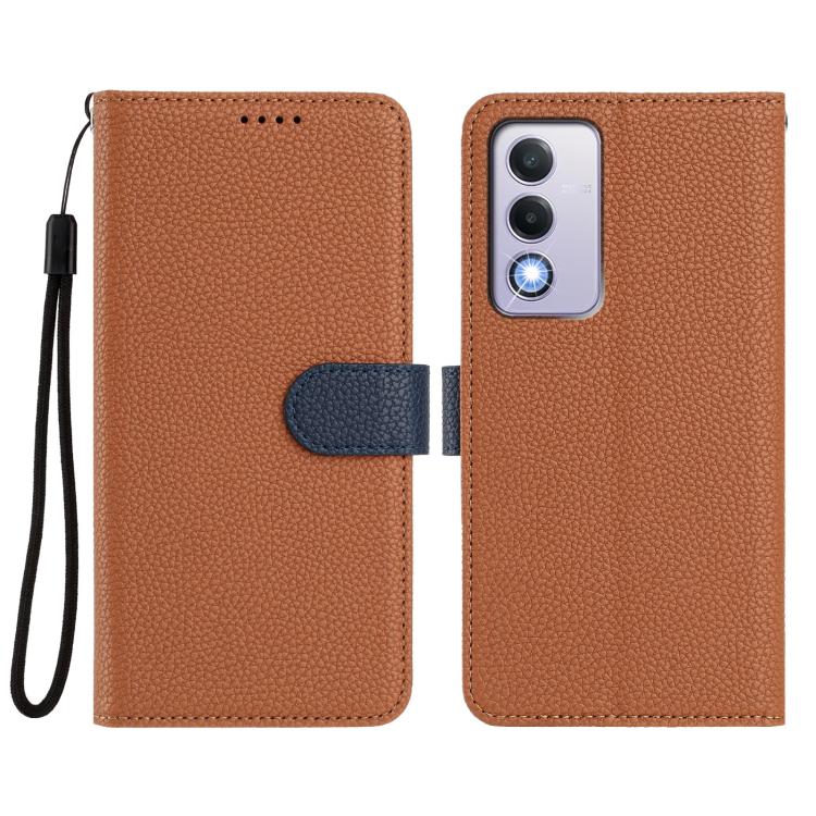 For OPPO A3 Pro Global / A3 Energy Detachable Litchi Texture Magnetic Vegan Leather Phone Case
