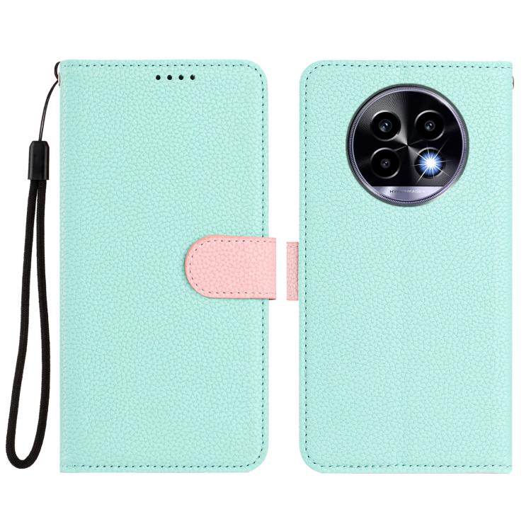 For Realme 13 Pro / 13 Pro+ 5G Detachable Litchi Texture Magnetic Vegan Leather Phone Case