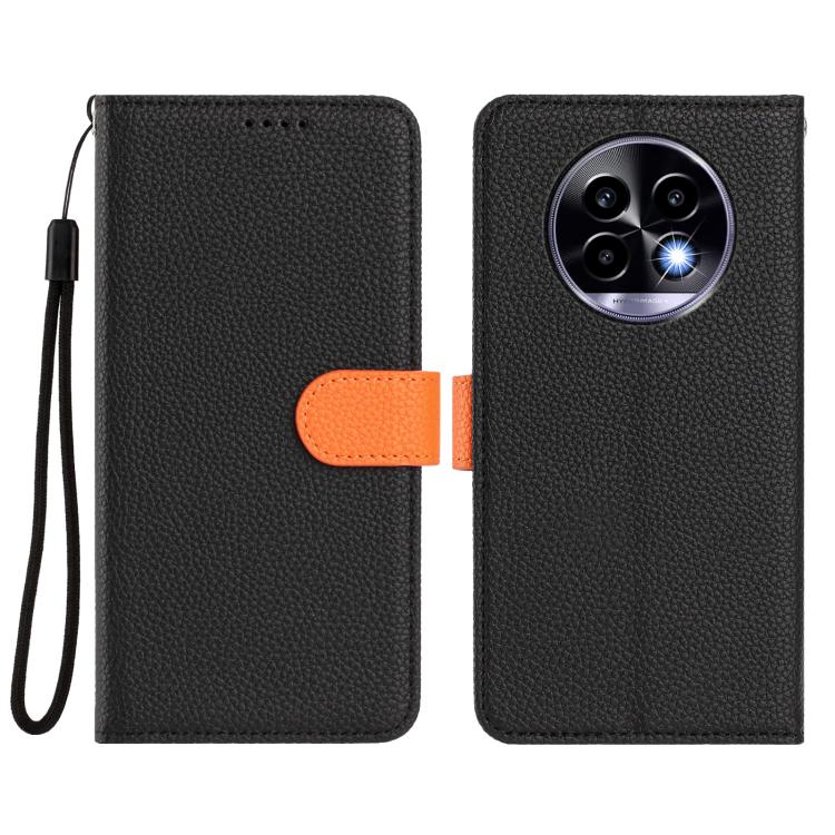For Realme 13 Pro / 13 Pro+ 5G Detachable Litchi Texture Magnetic Vegan Leather Phone Case