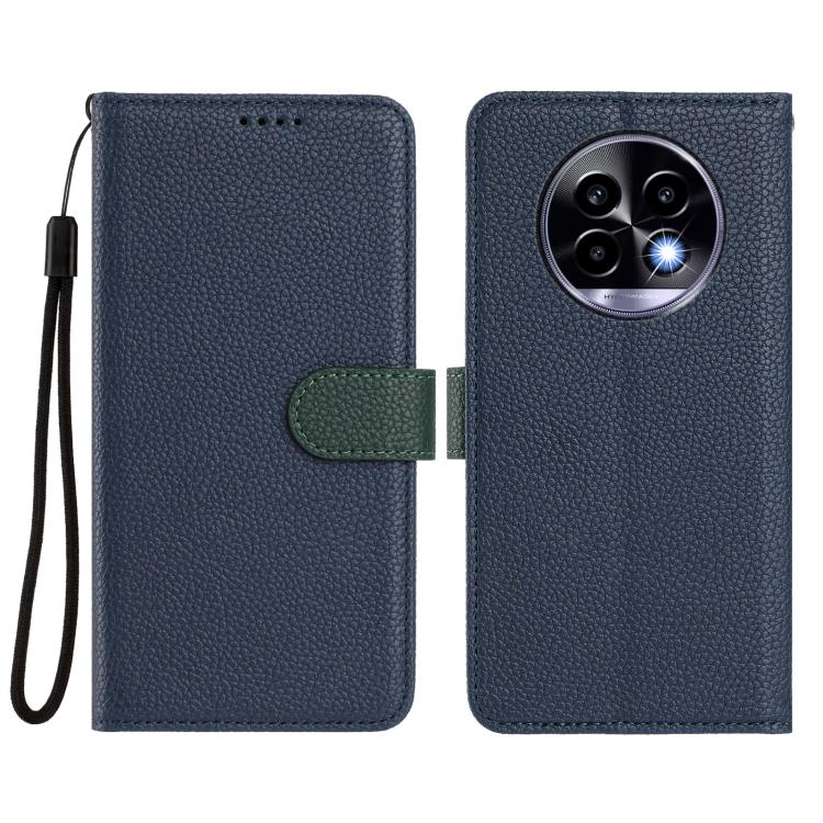 For Realme 13 Pro / 13 Pro+ 5G Detachable Litchi Texture Magnetic Vegan Leather Phone Case