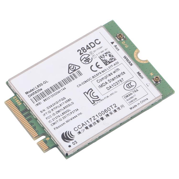L850-GL DW5820E 284DC 4G Wireless Module For DELL 5410 5420 5430 3510 5530