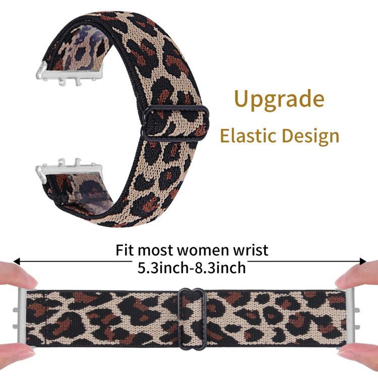 For Honor Watch X5 Ethnic Style Elastic Nylon Watch Band