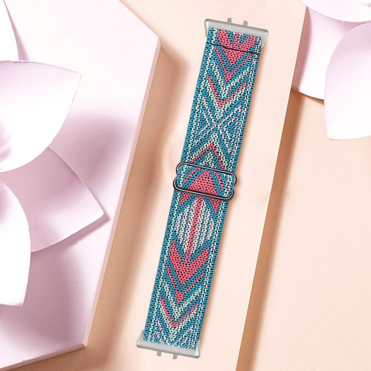 For Honor Watch X5 Ethnic Style Elastic Nylon Watch Band