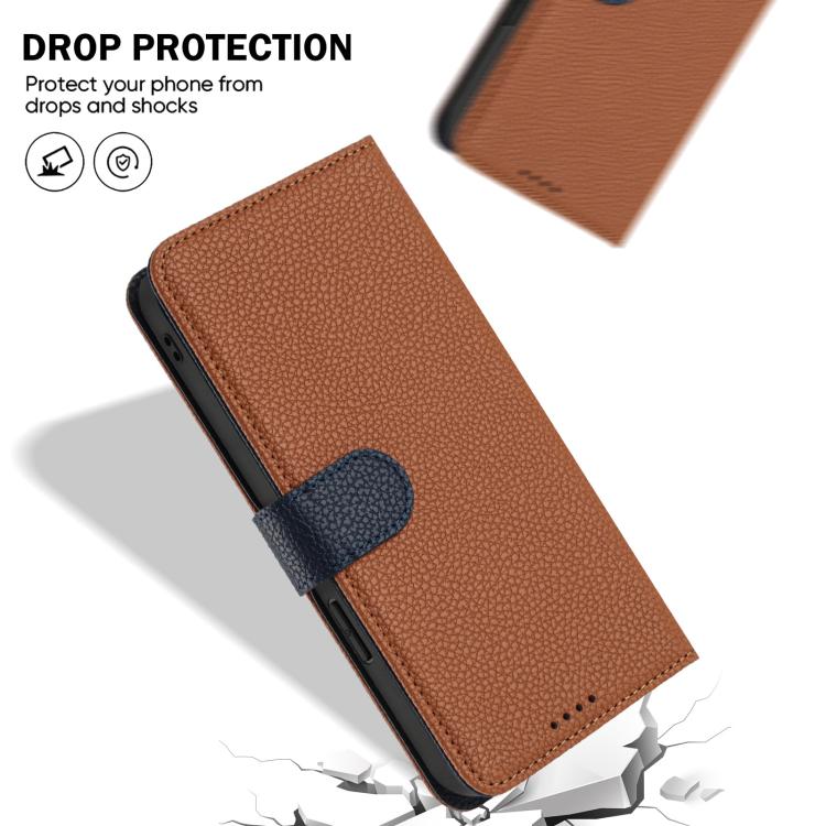 For Honor 200 Detachable Litchi Texture Magnetic Vegan Leather Phone Case