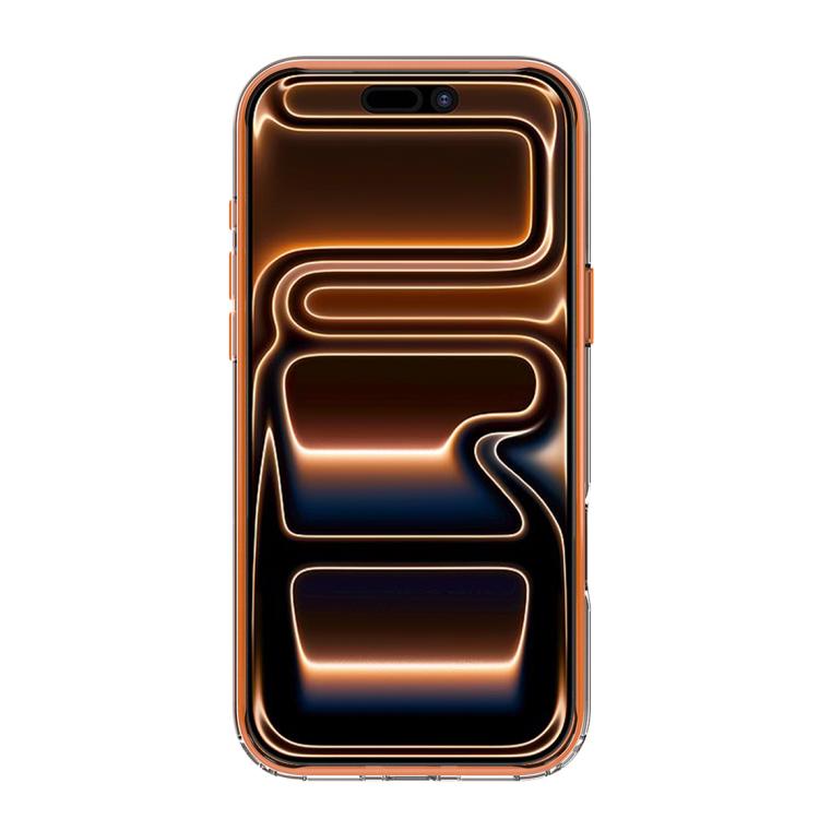 For iPhone 17 Pro Max Buffered TPU Hybrid PC Phone Frame with AI Camera Button