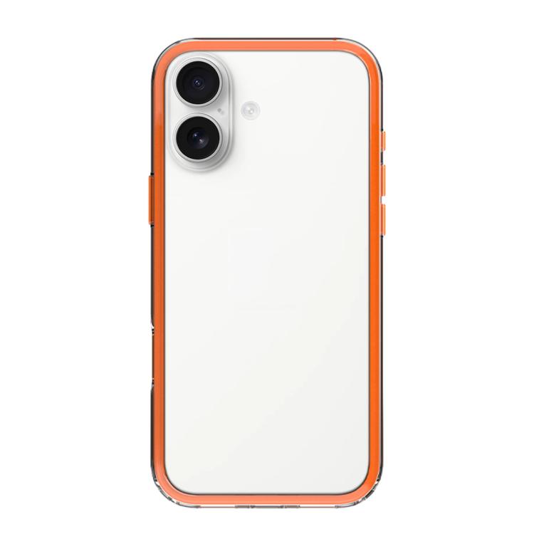 For iPhone 17 Buffered TPU Hybrid PC Phone Frame with AI Camera Button