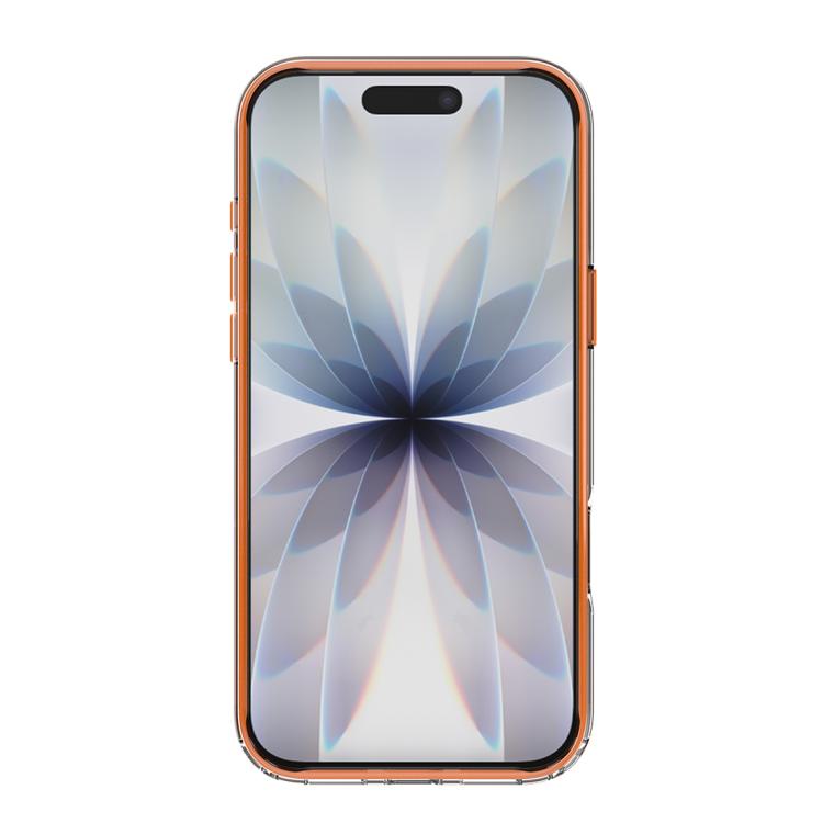 For iPhone 17 Buffered TPU Hybrid PC Phone Frame with AI Camera Button
