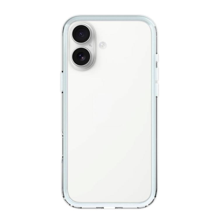 For iPhone 17 Buffered TPU Hybrid PC Phone Frame with AI Camera Button