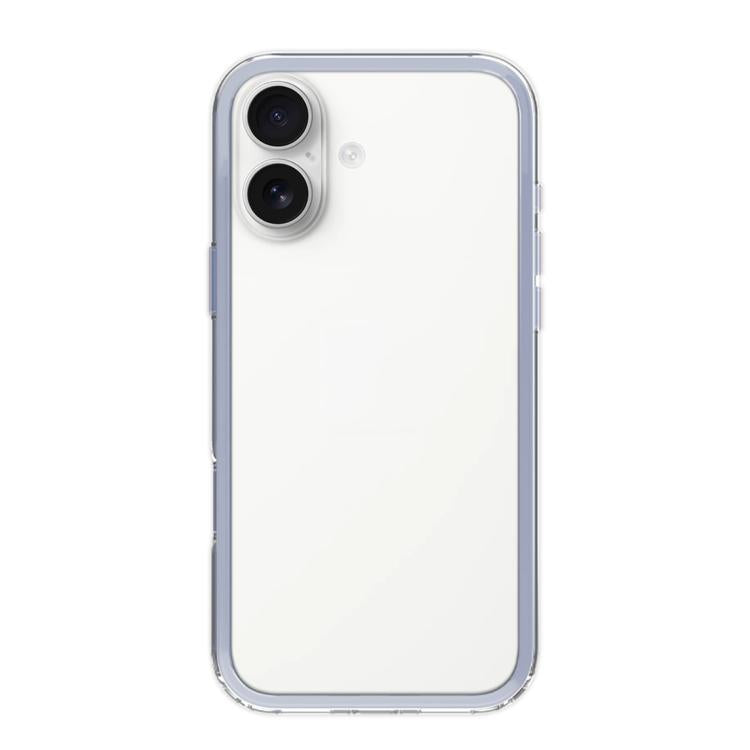 For iPhone 17 Buffered TPU Hybrid PC Phone Frame with AI Camera Button