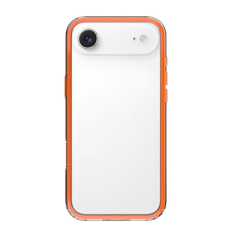 For iPhone Air Buffered TPU Hybrid PC Phone Frame with AI Camera Button