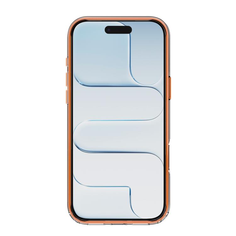 For iPhone Air Buffered TPU Hybrid PC Phone Frame with AI Camera Button