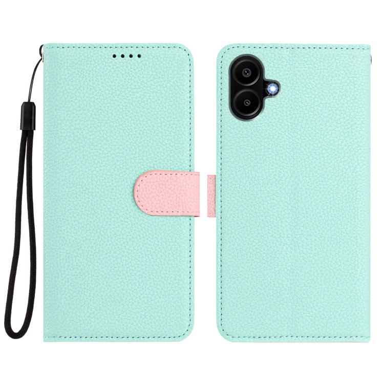For Samsung Galaxy A07 5G / 4G Detachable Litchi Texture Magnetic Vegan Leather Phone Case