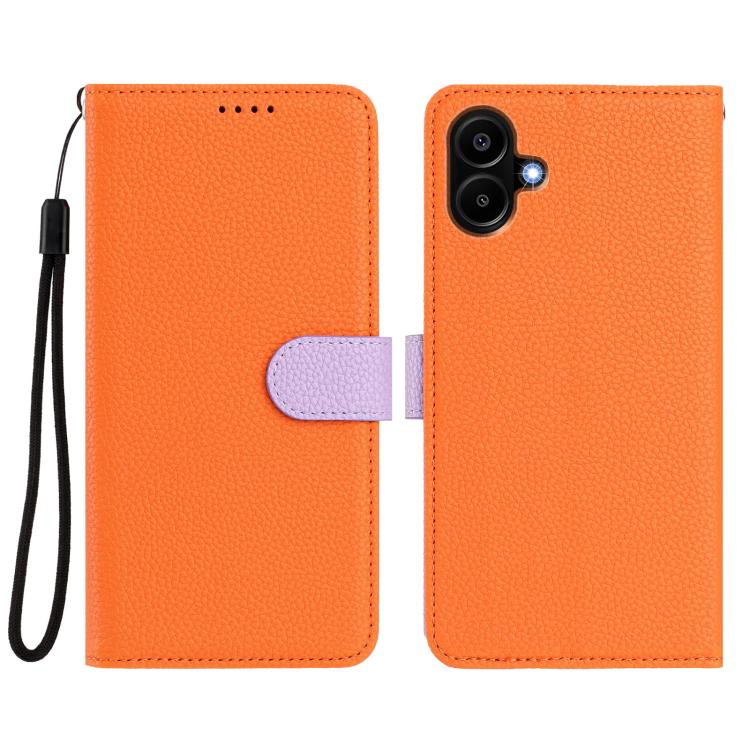For Samsung Galaxy A07 5G / 4G Detachable Litchi Texture Magnetic Vegan Leather Phone Case