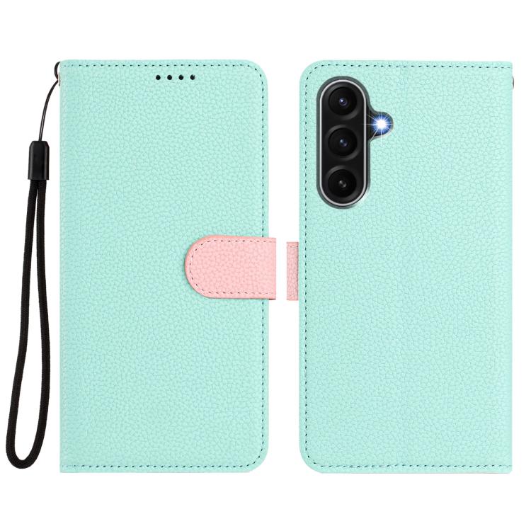 For Samsung Galaxy A17 5G / 4G Detachable Litchi Texture Magnetic Vegan Leather Phone Case