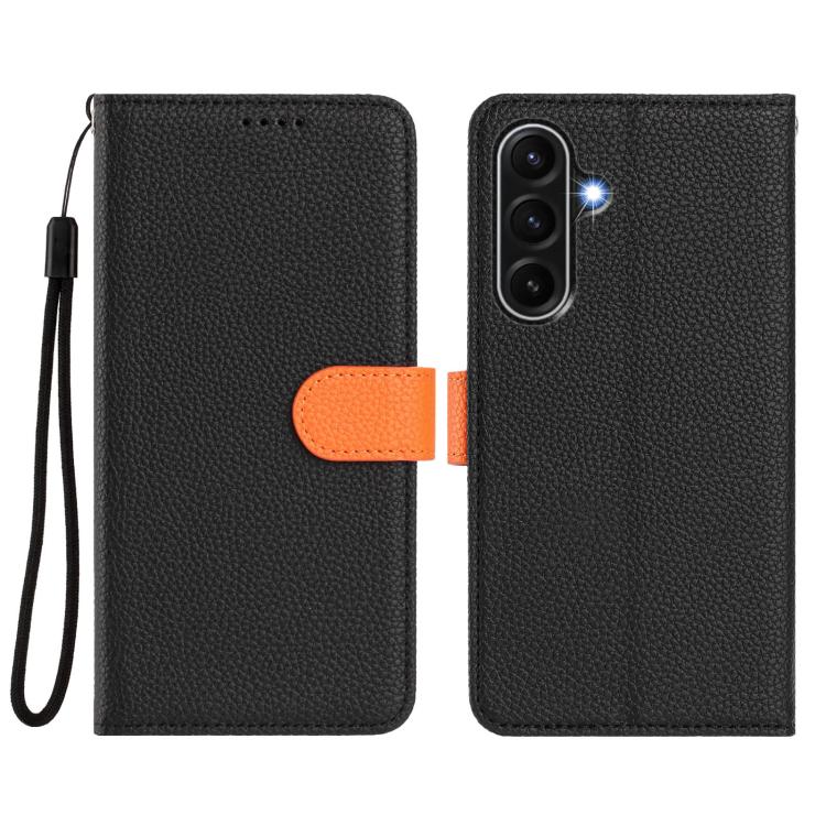 For Samsung Galaxy A17 5G / 4G Detachable Litchi Texture Magnetic Vegan Leather Phone Case