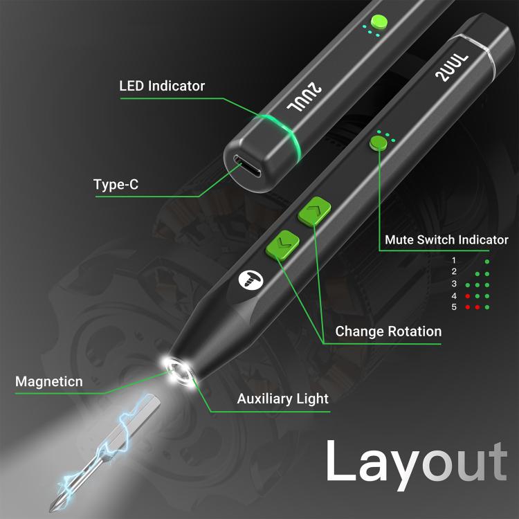 2UUL Twist Plus High-Speed Electric Screwdriver Set