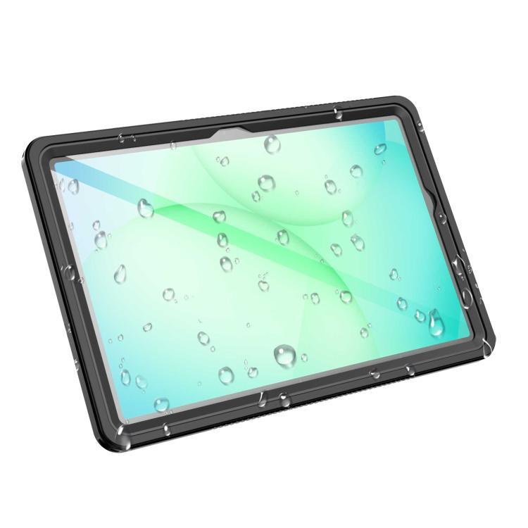 For Samsung Galaxy Tab A11+ RedPepper Shockproof Waterproof PC Hybrid TPU Tablet Case - Black