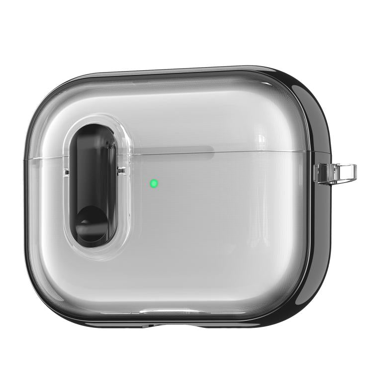 For AirPods Pro 3 Clear Electroplating Wireless Earphones Case with Switch