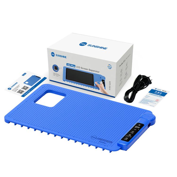 SUNSHINE LS3 Plus 17 inch LCD Screen Intelligent Temperature Control Heating Stage Separator Pad, Plug:EU Plug