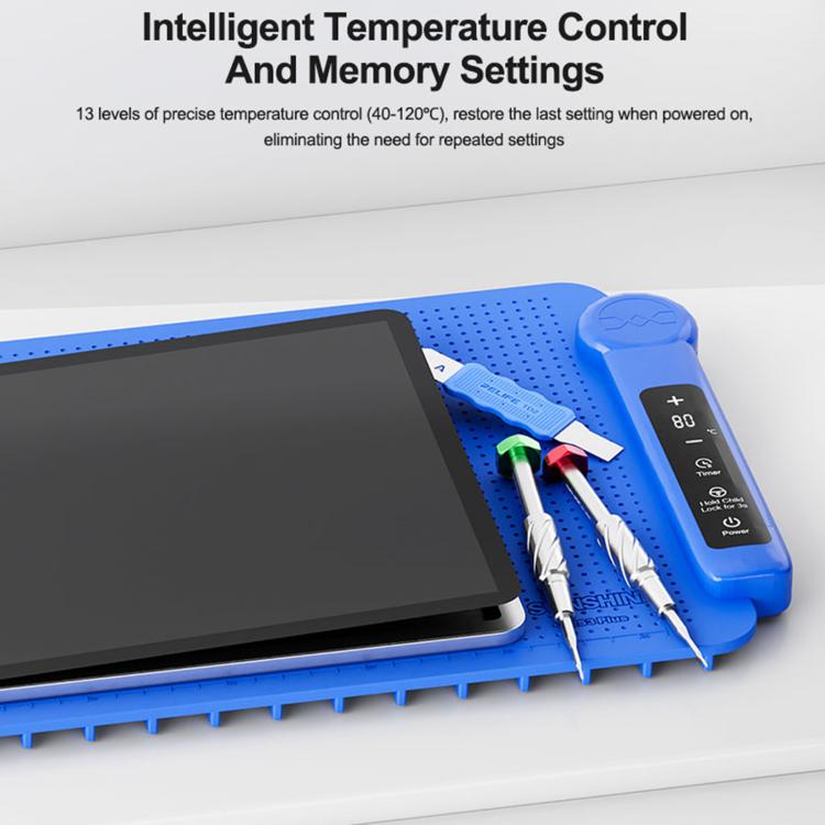 SUNSHINE LS3 Plus 17 inch LCD Screen Intelligent Temperature Control Heating Stage Separator Pad, Plug:EU Plug