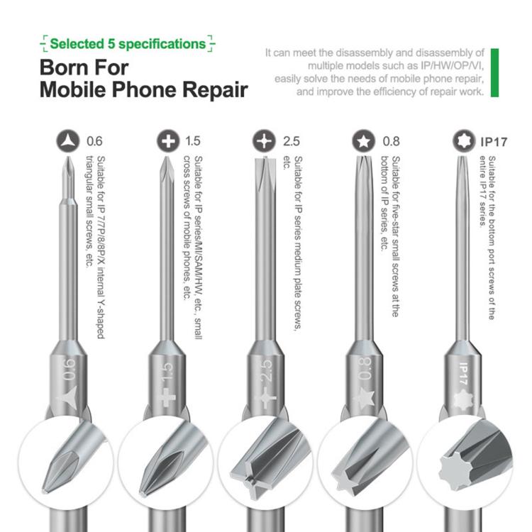 RELIFE RL-725 Adjustable Torque Screwdriver Set