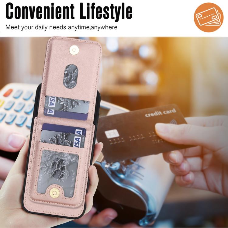 For iPhone 17 Pro YM030 Retro Faux Leather Magnetic Detachable Wallet Phone Case