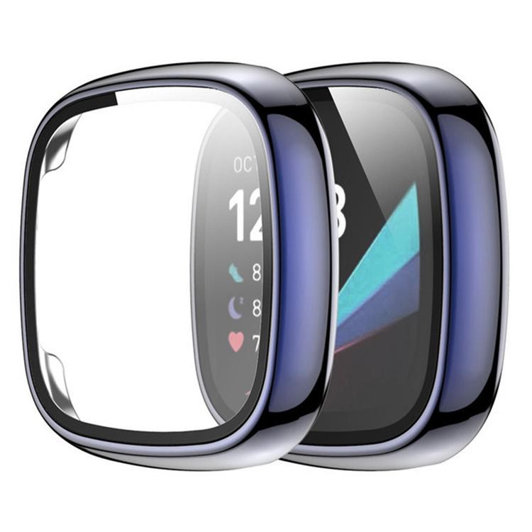 For Fitbit Versa 3 xDfind Tempered Film Integrated PC Watch Protective Cover