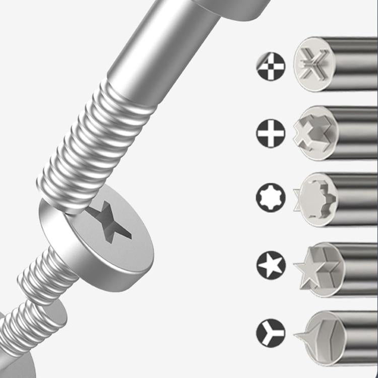 RELIFE RL-726A 5 in 1 Strong Magnetic 3D Torque Precision Screwdriver Set