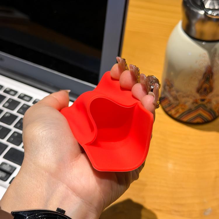 Phone Back Sticker Liquid Silicone Card Bag