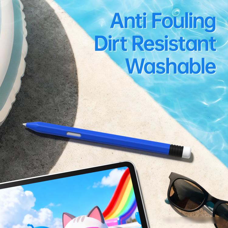 For Samsung Galaxy Tab S11 / S11 Ultra Anti-roll Silicone Protective Stylus Pen Case
