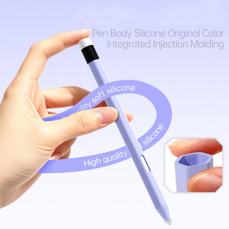 For Samsung Galaxy Tab S11 / S11 Ultra Anti-roll Silicone Protective Stylus Pen Case