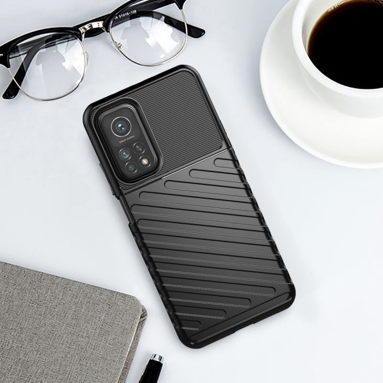 For Xiaomi Mi 10T Pro 5G Thunderbolt Shockproof TPU Soft Case(Black)
