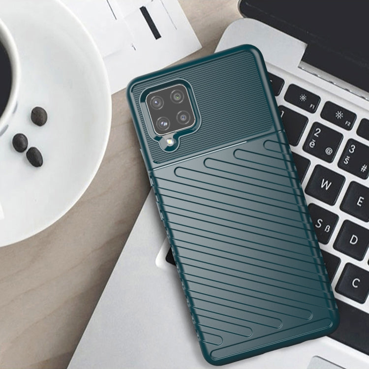 For Samsung Galaxy A42 5G Thunderbolt Shockproof TPU Soft Case(Green)