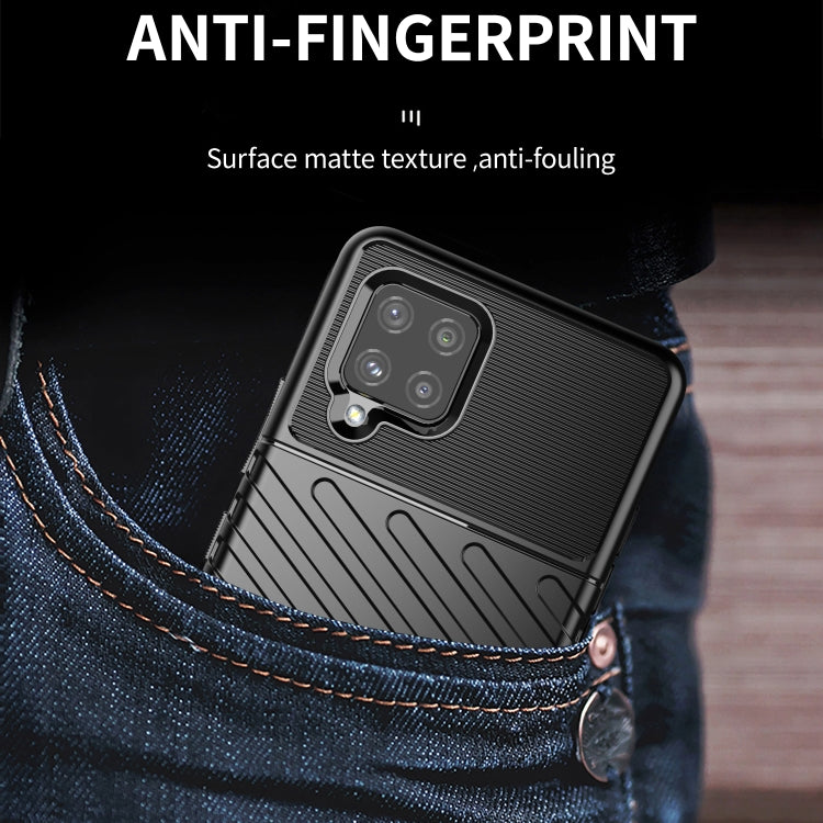 For Samsung Galaxy A42 5G Thunderbolt Shockproof TPU Soft Case(Green)