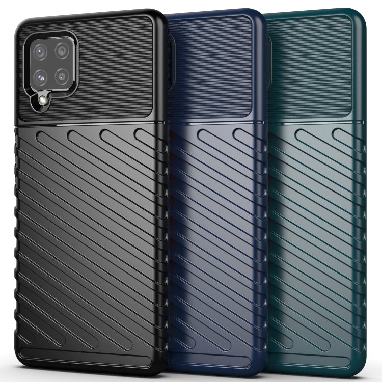 For Samsung Galaxy A42 5G Thunderbolt Shockproof TPU Soft Case(Green)
