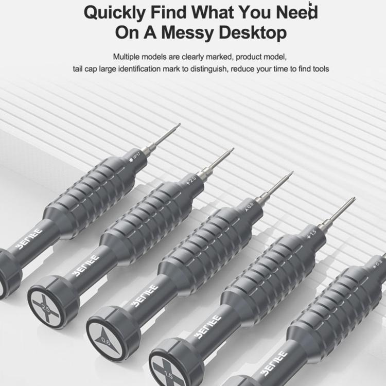 RELIFE RL-730 Steel Cannon King Classic Series Aluminum Alloy Screwdriver, Model:Phillips 2.5