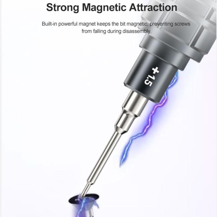 RELIFE RL-730 Steel Cannon King Classic Series Aluminum Alloy Screwdriver, Model:Y 0.6