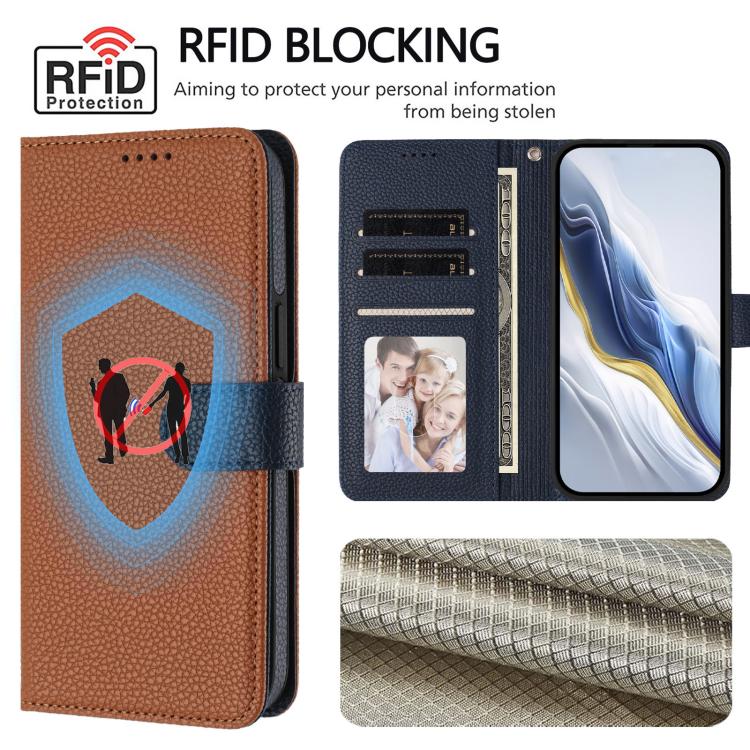 For Samsung Galaxy S21 Ultra 5G Detachable Litchi Texture Magnetic Side-Patch Vegan Leather Phone Case