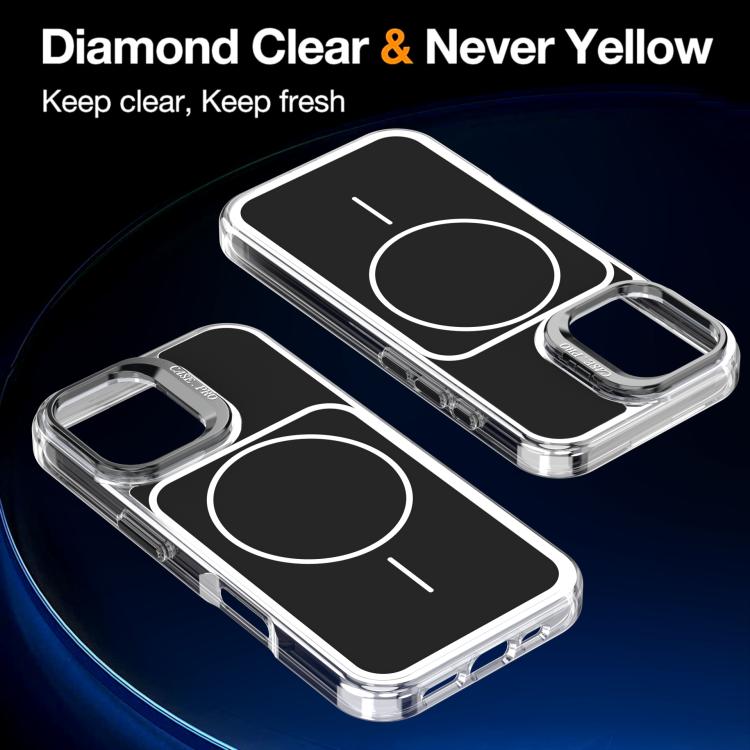 For iPhone 16 Plus Bright Color Blocking Camera Bracket Magnetic Phone Case