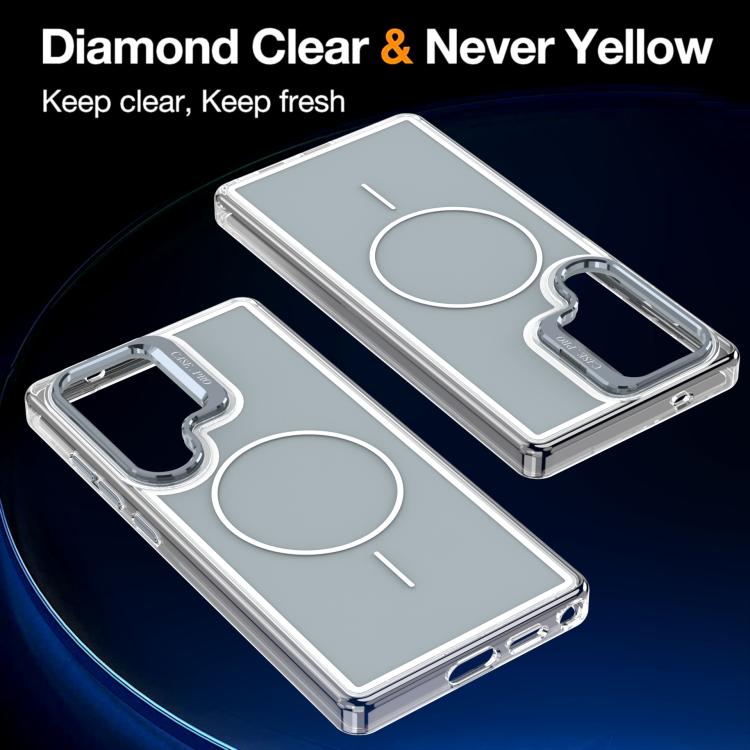 For Samsung Galaxy S26 Ultra 5G Bright Color Blocking Camera Bracket Magnetic Phone Case