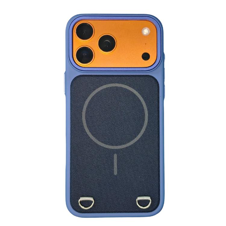 For iPhone 17 Pro Max Skin Feel PC + Technology Cloth Magnetic Phone Case