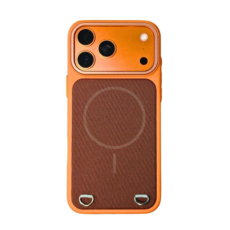 For iPhone 17 Pro Skin Feel PC + Technology Cloth Magnetic Phone Case