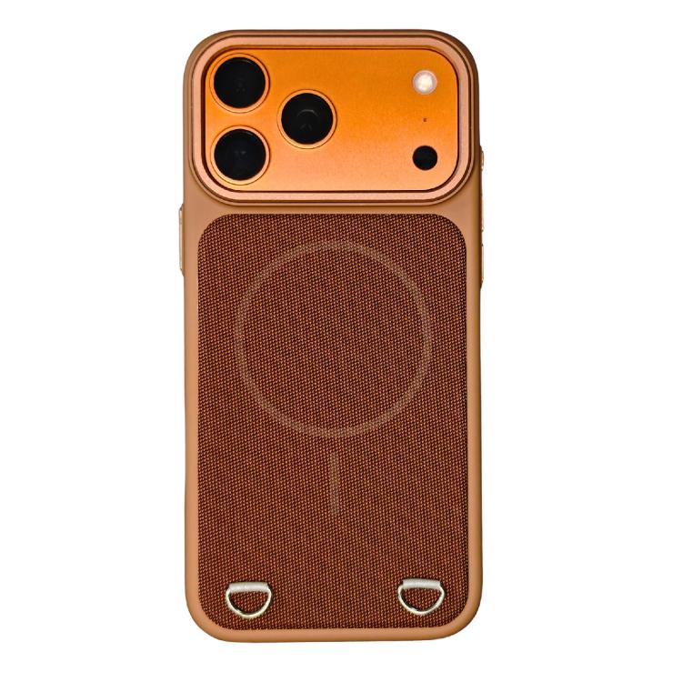 For iPhone 17 Pro Skin Feel PC + Technology Cloth Magnetic Phone Case