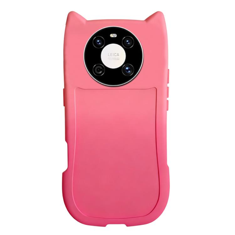 For Huawei Mate 40 Gradient Cat Ear Design TPU Phone Case