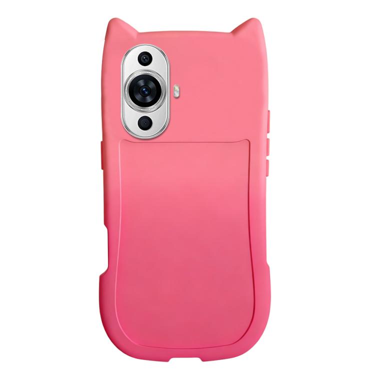 For Huawei Nova 11 Gradient Cat Ear Design TPU Phone Case