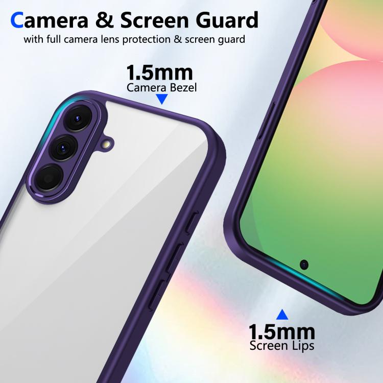 For Samsung Galaxy A37 5G Matte PC Skin-feel Shockproof Phone Case